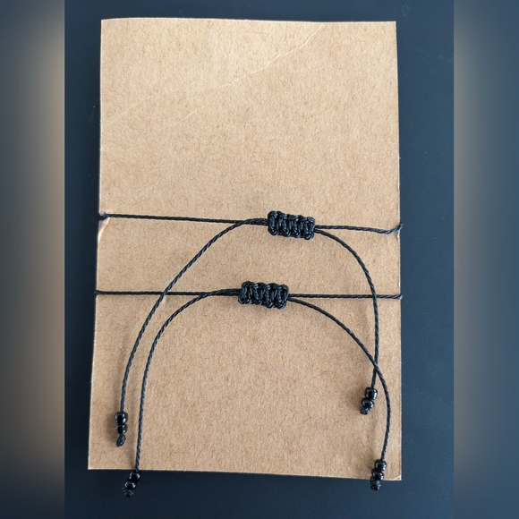 2x Morse Code F*ck Off C A N C E R Bracelets - Picture 2 of 2